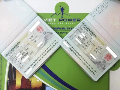 Xin gửi lời chúc mừng đến 2 vị khách hàng đã nhận Visa Trung Quốc